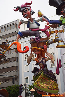 falla S. Abril-Perís y Valero 2022