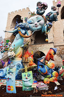 falla Serranos-Fueros 2022