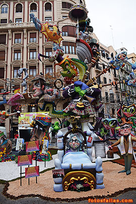 falla Regne Valencia-Ciscar 2022