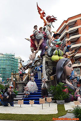 falla Salvatierra-Amorós 2022