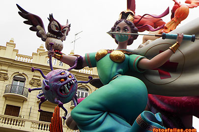falla Salvatierra-Amorós 2022