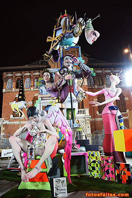 falla Mercado Central 2022