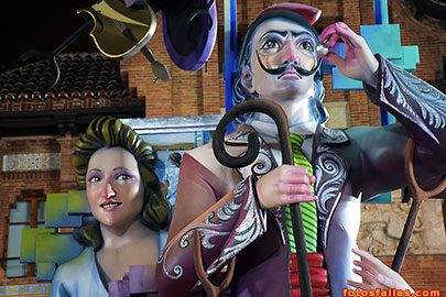 falla Mercado Central 2022