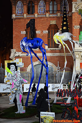 falla Mercado Central 2022