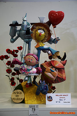 Child ninot Amigó-Cuenca 2023