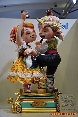 Child ninot  Ayuntamiento 2023