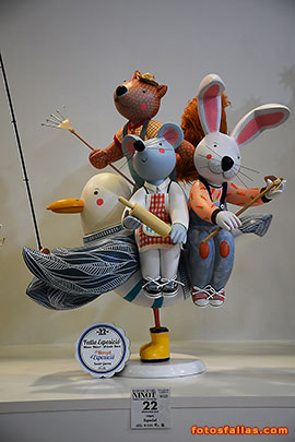 Child ninot  Exposición-Mascó 2023