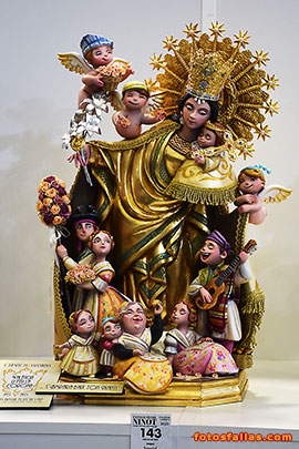 Child ninot Reina-S Vicente 2023
