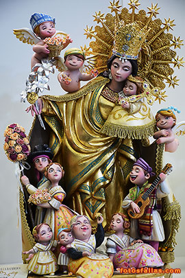Child ninot Reina-S Vicente 2023