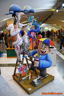 ninot Pintor Segrelles 2023