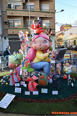 child falla Zapadores 2025