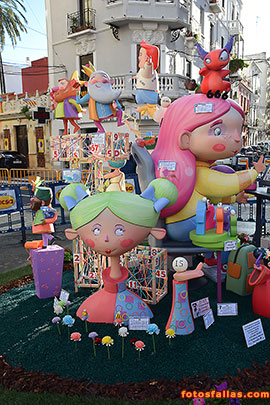 child falla Zapadores 2025