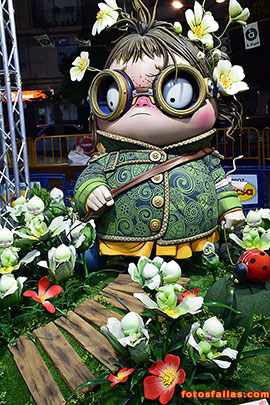 child falla Antiga Campanar 2025