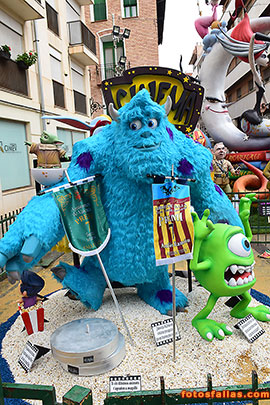 child falla Pie de la cruz-Villarrasa 2025