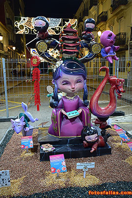 child falla Cuba-Denia 2025