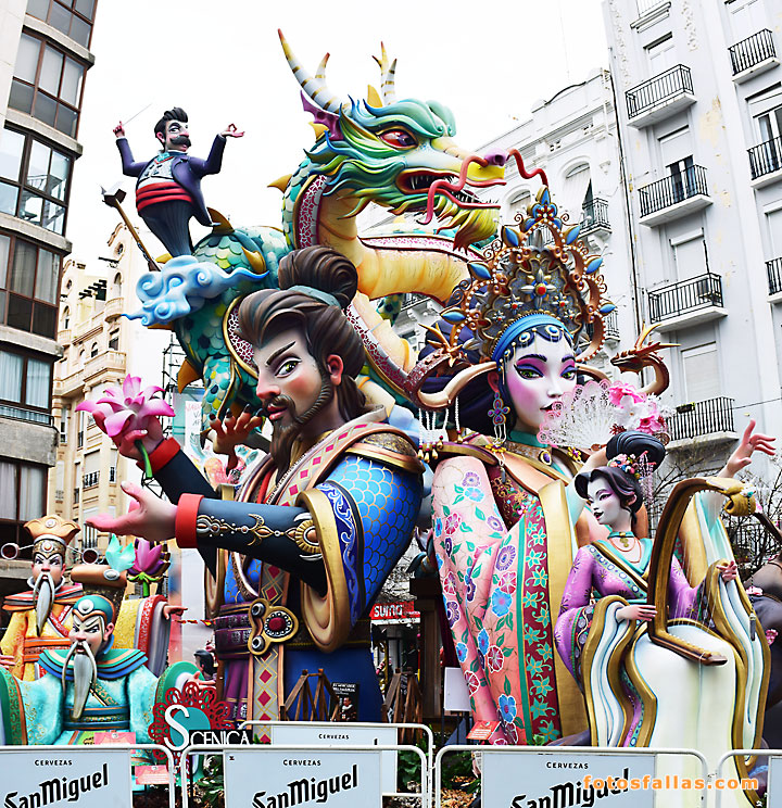 falla Regne Valencia 2025