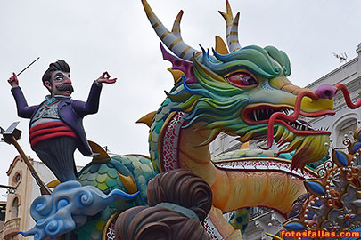 falla Regne Valencia 2025