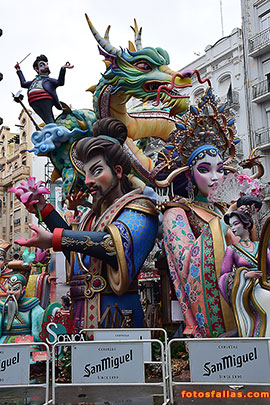 falla Regne Valencia 2025