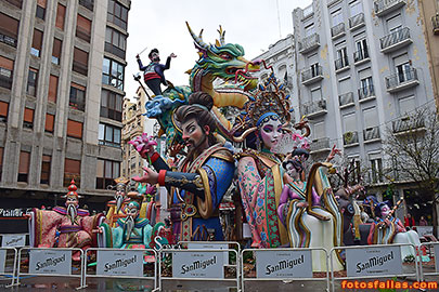falla Regne Valencia 2025