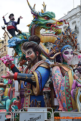 falla Regne Valencia 2025