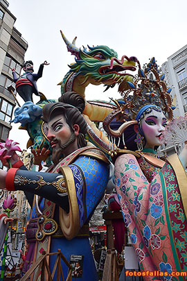 falla Regne Valencia 2025