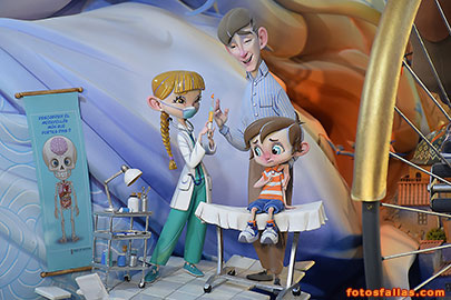 falla infantil Espartero-Ramon y Cajal  2026