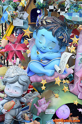 falla infantil Convento Jerusalén 2026