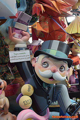 falla infantil Convento Jerusalén 2026