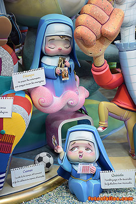 falla infantil Convento Jerusalén 2026