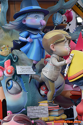 falla infantil Convento Jerusalén 2026