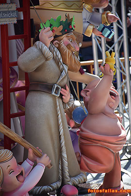 falla infantil Reina-S Vicente 2026