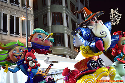 falla infantil Mercado Central 2026