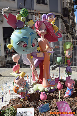 falla infantil Cádiz-Denia 2026