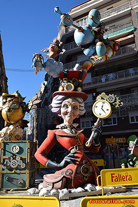 falla Isabel la católica-Amorós 2026