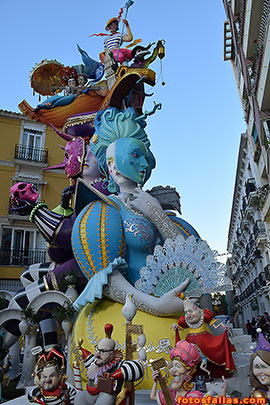 falla Espartero-Ramón y Cajal 2026