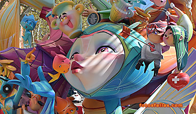 falla infantil Exposición-Mascó